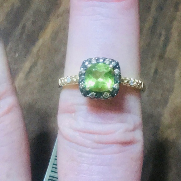 ❌❌❌SOLD❌❌❌NWT / APPRAISAL LORENZO JEWELRY LIMITED PERIDOT,GENUINE DIAMOND RING. - Picture 8 of 14